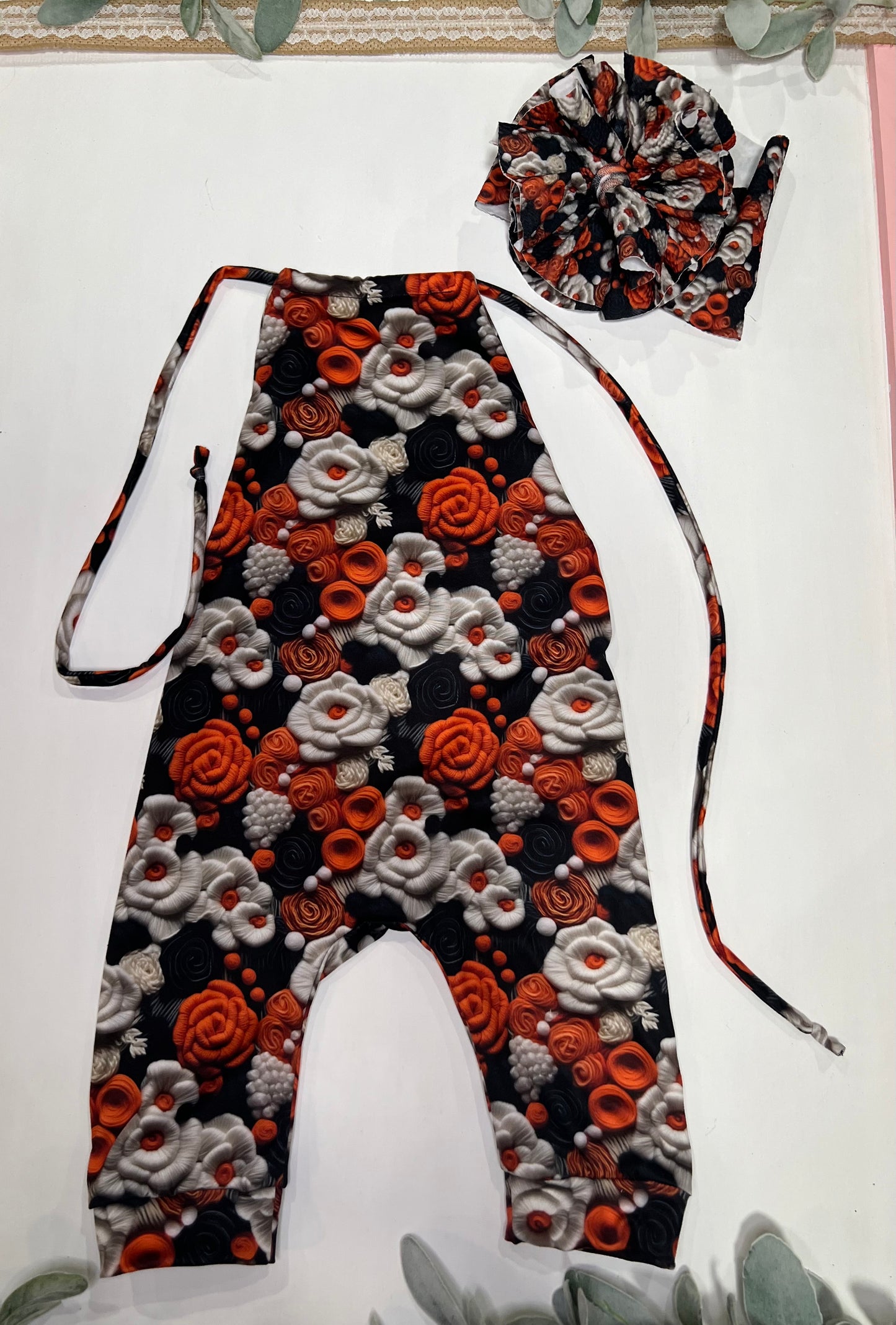 Drawstring Romper