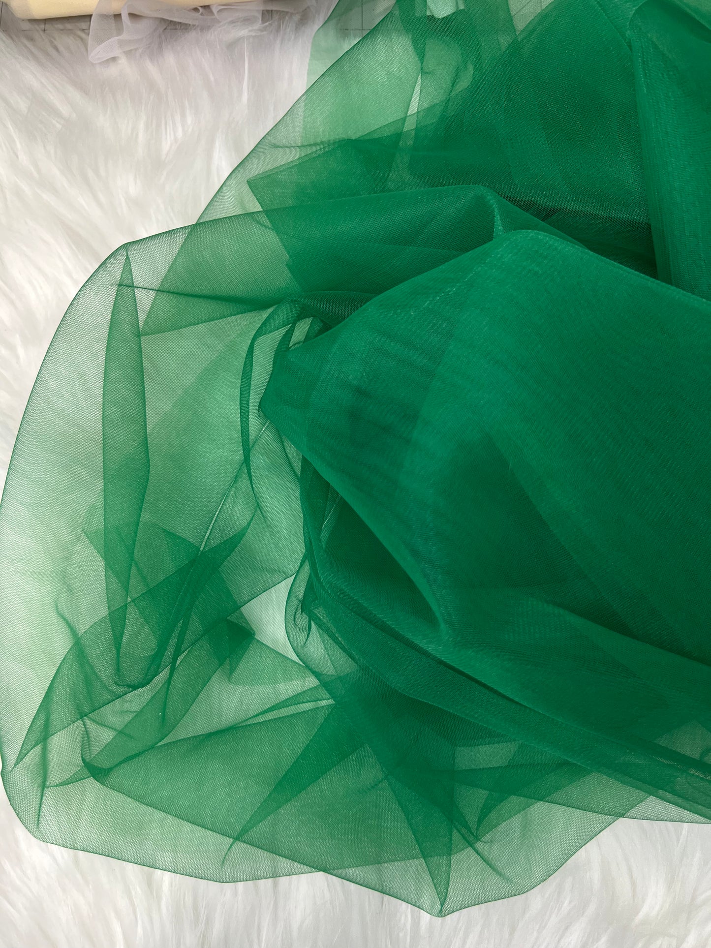 Kelly Green Tulle