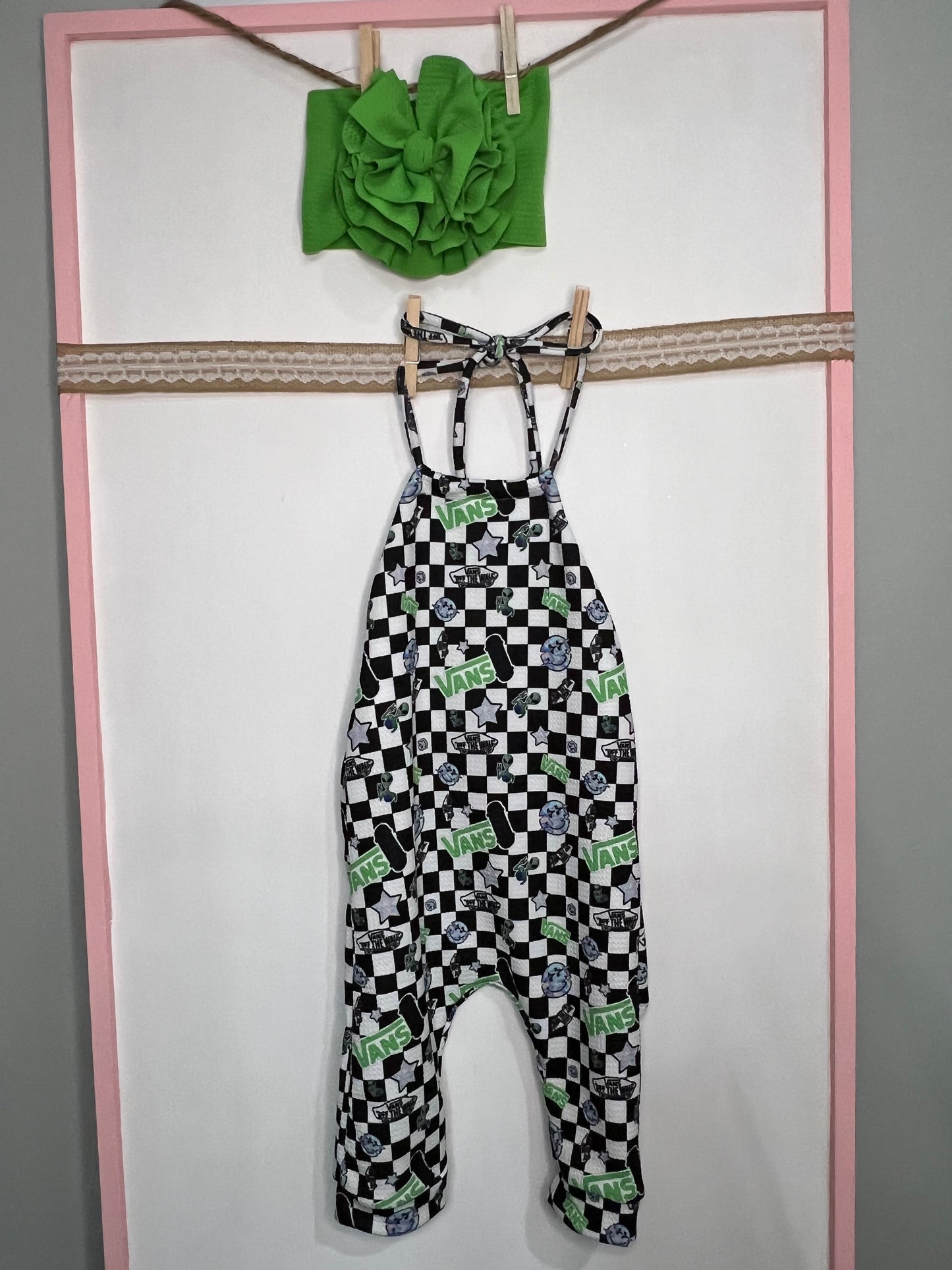 Drawstring Romper