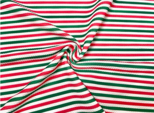 Red, White and Green Stripes #612