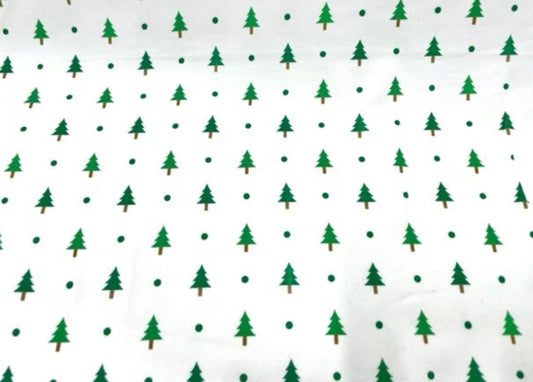 Christmas Tree 3 Double Brushed Poly #672
