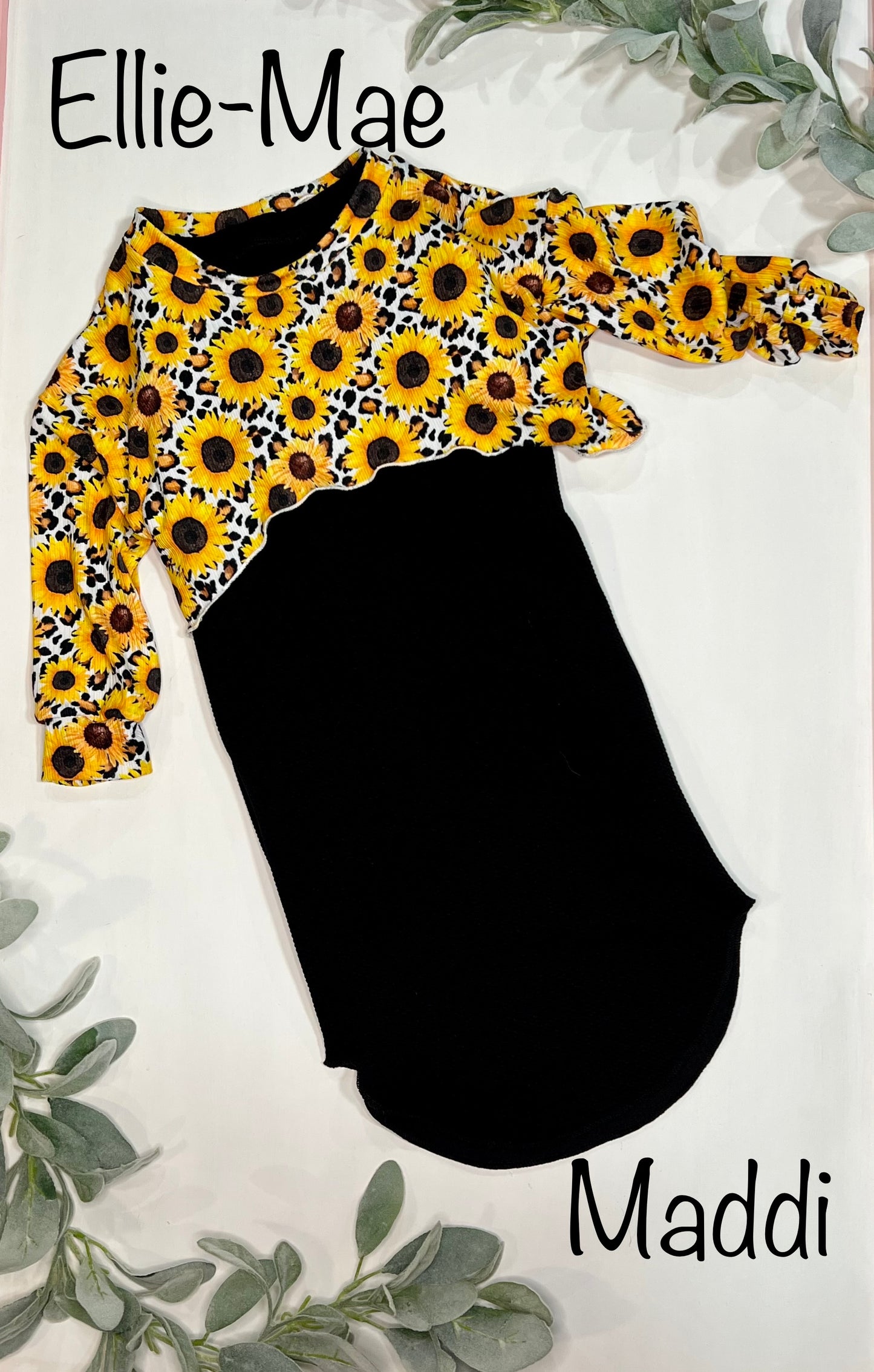 The Maddi Dress- Short or Long Sleeves
