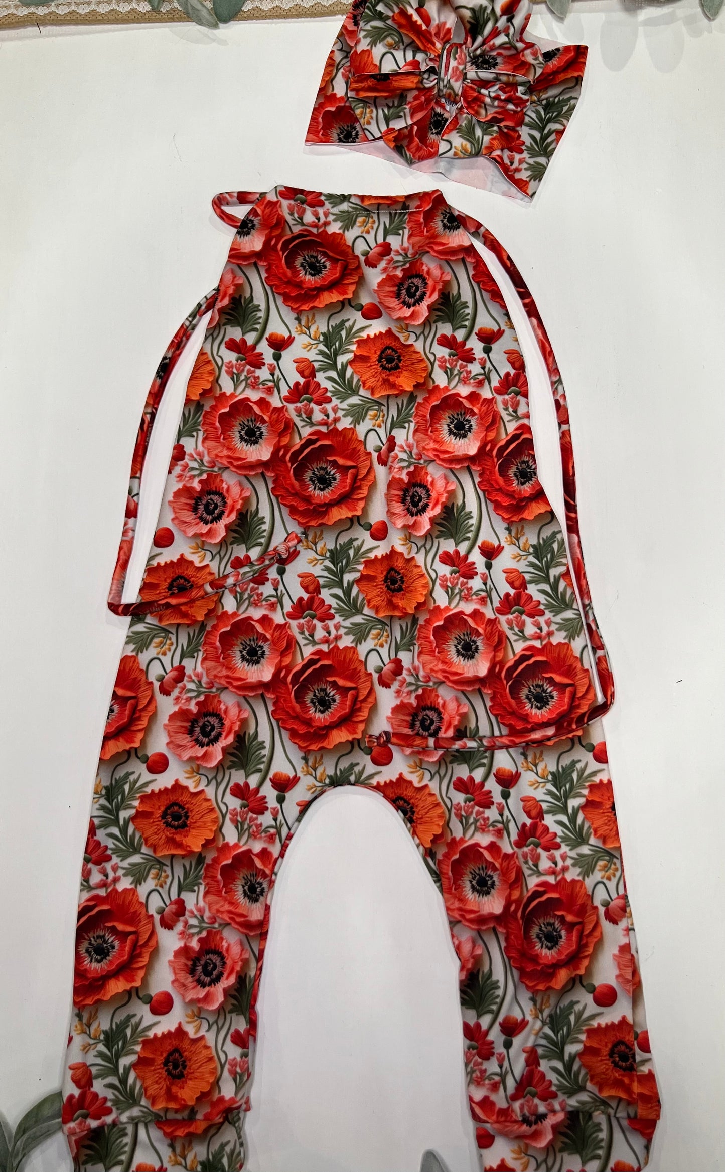 Drawstring Romper