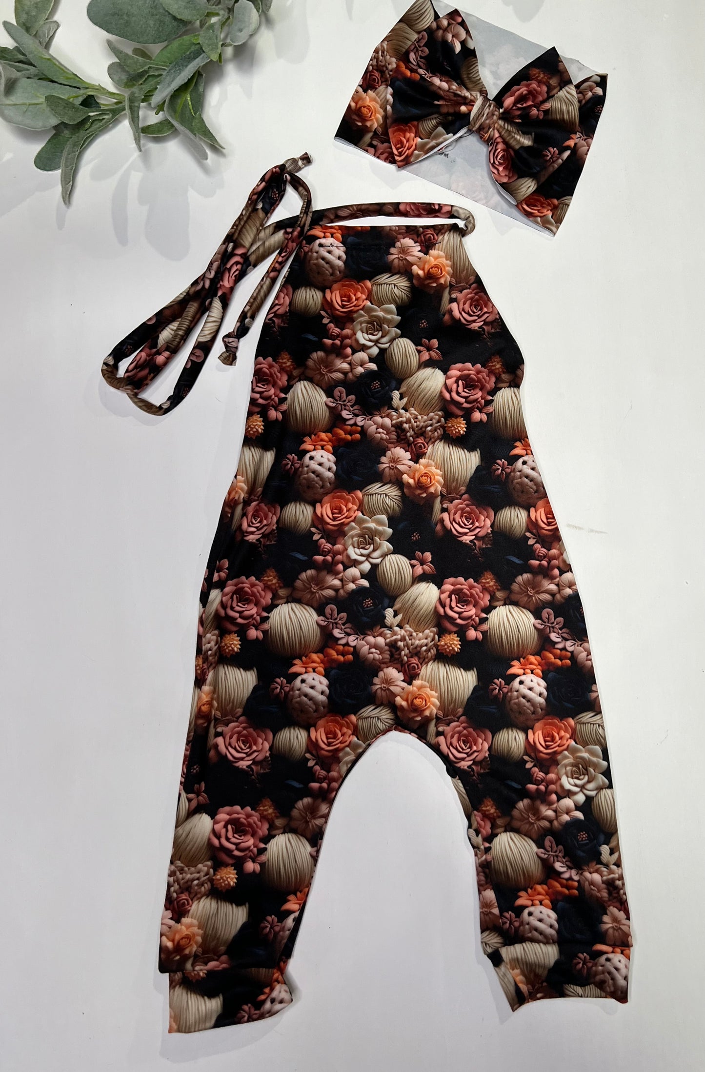 Drawstring Romper