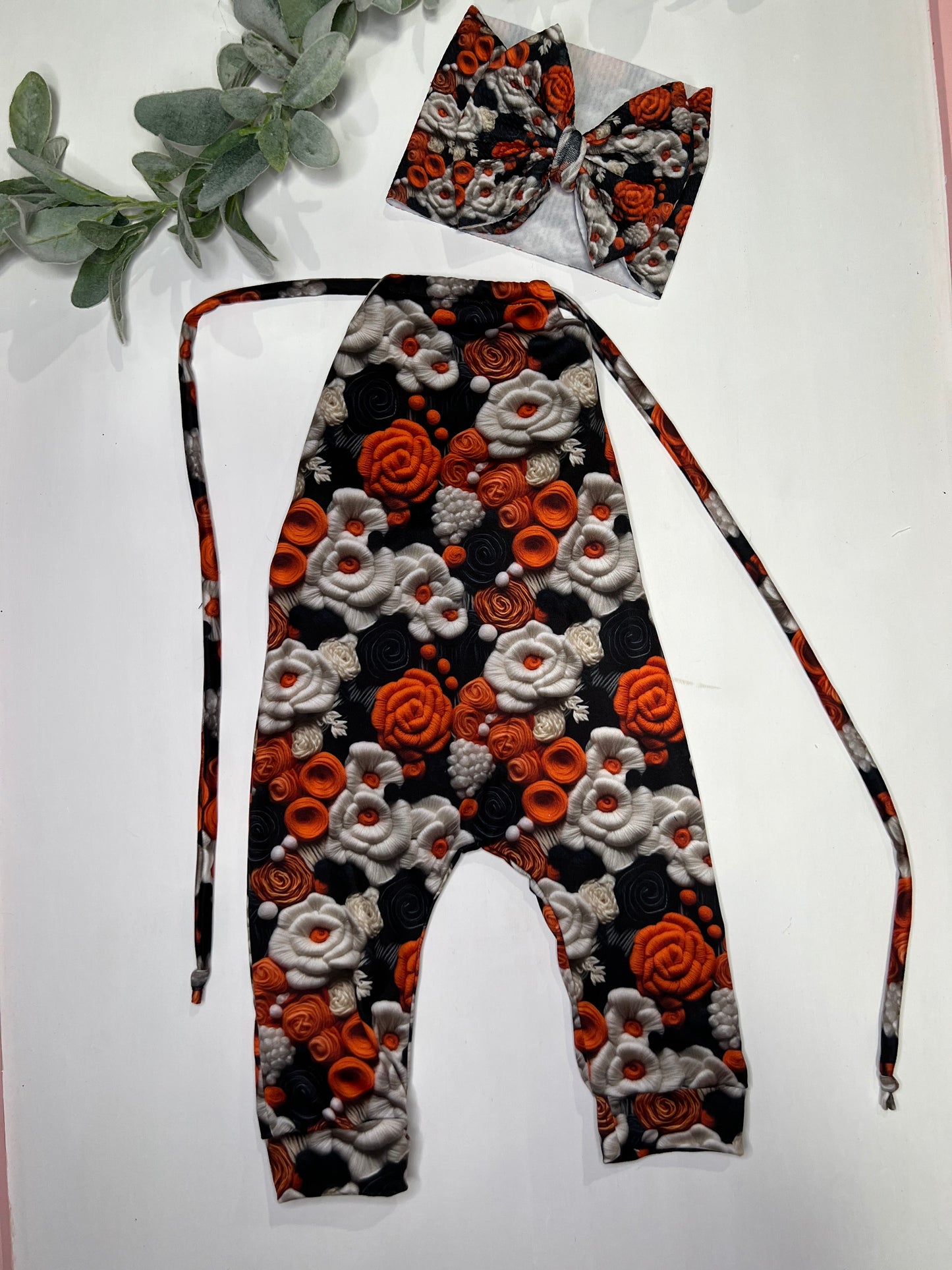 Drawstring Romper