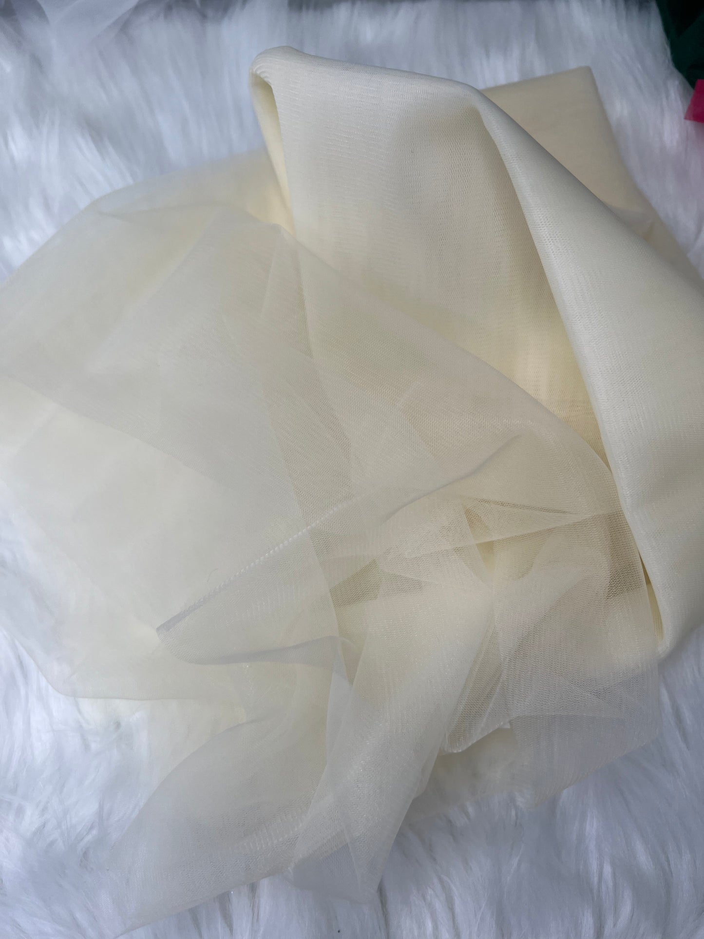 Cream Tulle