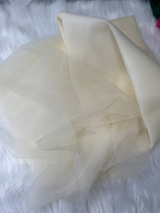 Cream Tulle