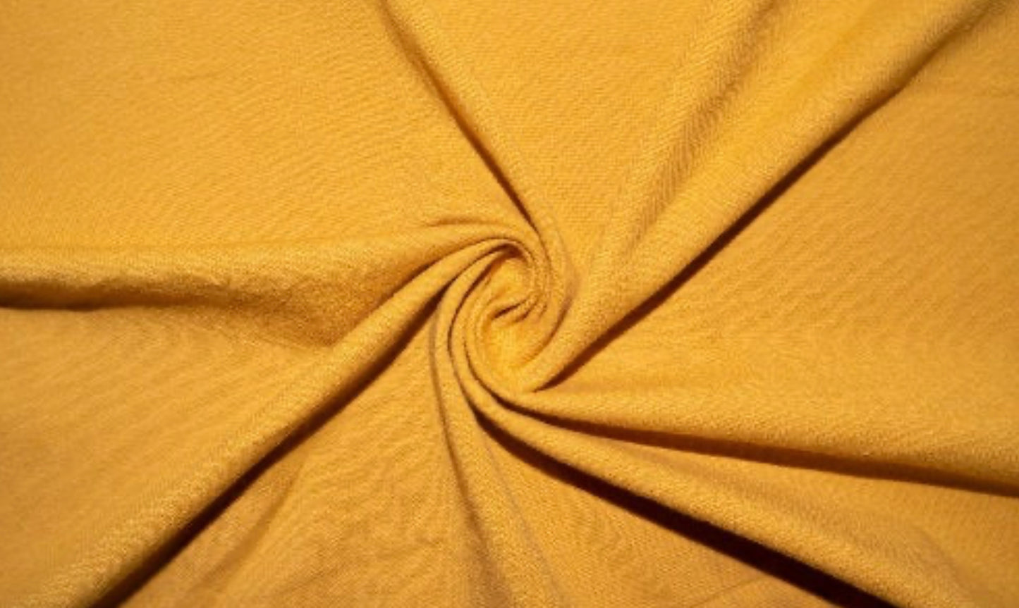 Mustard Yellow Jersey Knit #11